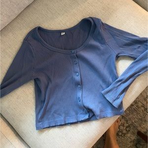 Uniqlo crop top - long sleeve